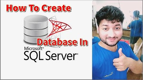 How To Create Database in SQL SERVER || SQL SERVER Mai Database Kaise Banaye  || SQL SERVER 2012