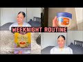Relaxing and random weeknight routine
