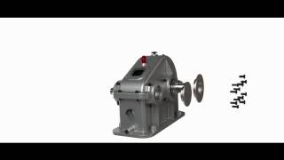 Анимация сборки редуктора. 3D animation of  assembly reduction gear. Заказать 3D ролик.(, 2016-11-14T20:45:57.000Z)