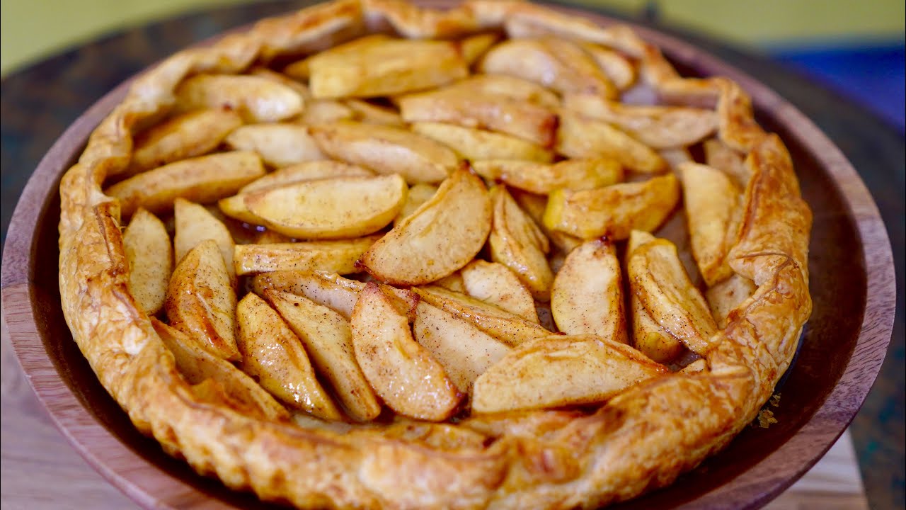 Cette tarte aux pommes est tellement simple  faire quil faut 4 ingrdients