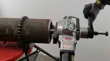 Prepzilla MILLHOG beveling 6" pipe