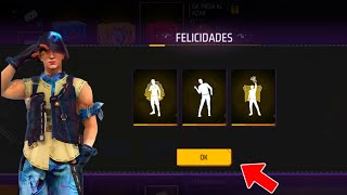 RECLAMA GRATIS MAÑANA 3 NUEVOS EMOTES CON LA NUEVA ACTUALIZACIÓN DE AGOSTO EN FREE FIRE LATAM