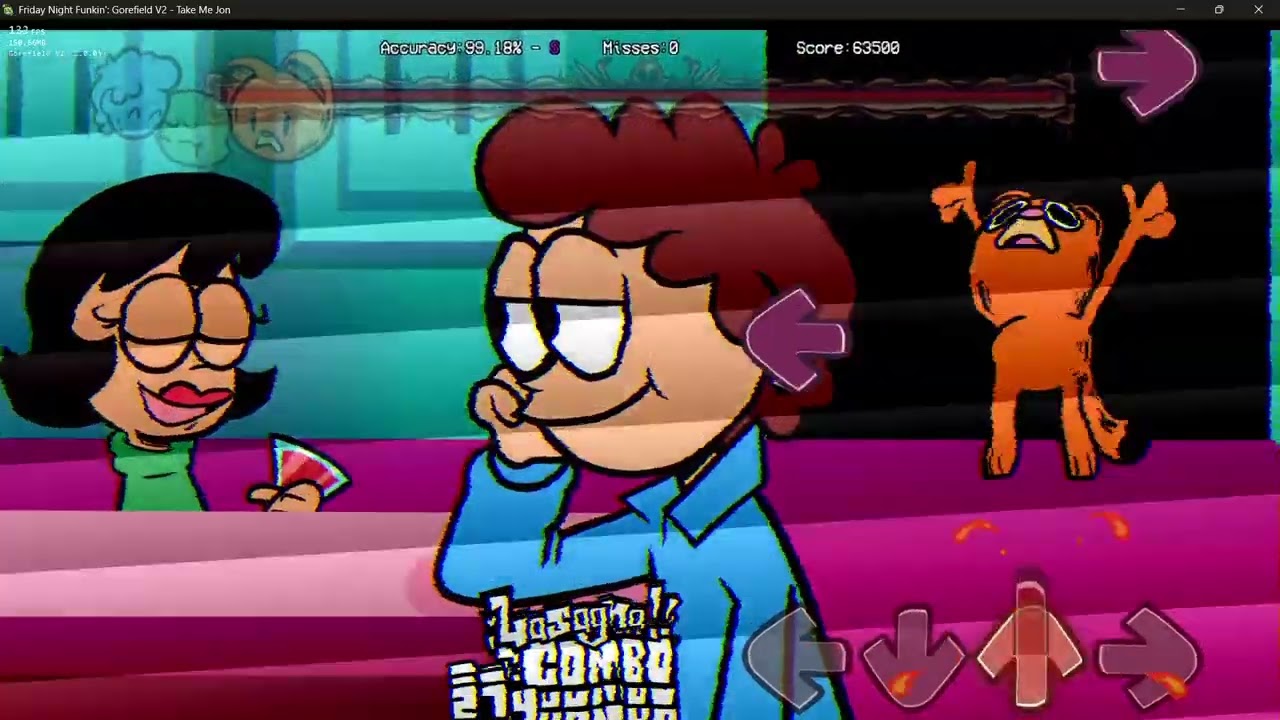 FNF Горефилд V2 Возьми меня, Джон