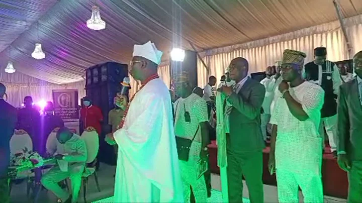 MUST WATCH ARRIVAL OF IBA GANI ADAMS  AREONOKAKAFO AND ALAFIN OF OYO STATE@51th BIRTHDAY CELEBRATION
