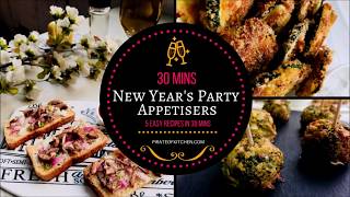 30 Mins New Year's Party Appetisers | 5 Quick And Healthy New Year Party Snacks