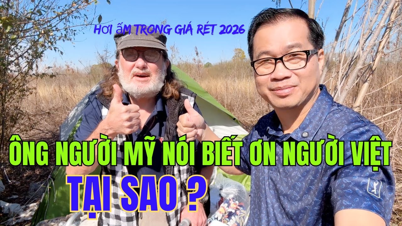 100 Giờ Cùng Với Người Già Vô Gia Cư Trong Giá Lạnh Ở Mỹ 2026