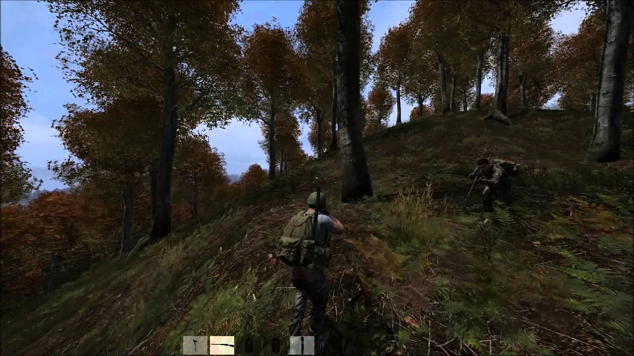 Newspawns trying to sneak up DayZ