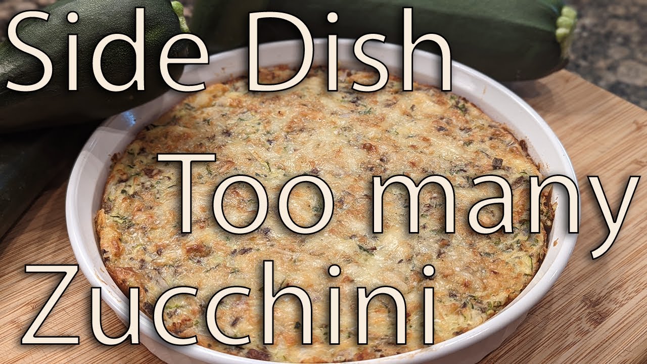 Side Dish Episode One Hundred and Fourteen: Zucchini Fritters