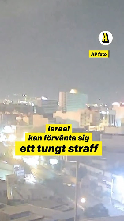 Här attackeras Iran – se explosionen