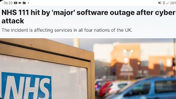 NHS hit by major cyber attack in all four UK nations