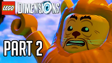 LEGO Dimensions Walkthrough Part 2 - WIZARD OF OZ!! (Gameplay PS4/XB1/Wii U 1080p HD)
