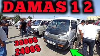 СРОЧНО DAMAS 1 2000$ DAMAS 2  3500$ DAMAS NARXLARI KESKIN TUSHMOQDA ANDIJON MOSHINA BOZORI 2021