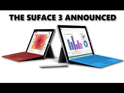gaming logo Microsoft Surface 3 Announced