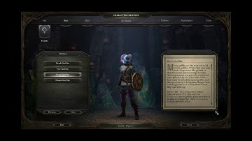 Pillars of Eternity Playthrough - 1 - Character Creation