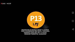Unifi LPF P13 classification warning / CBS Logo (2021)