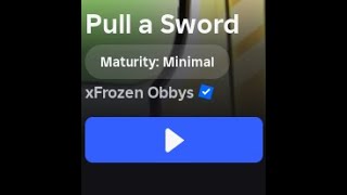 Can you pull the strongest sword Test your strength in Pull a Sword!  ⚔️⚔️⚔️