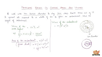 How to solve problems based on surface areas and volumes -- Vol. 7/8
