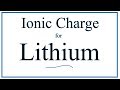 Lithium and Ionic Charges