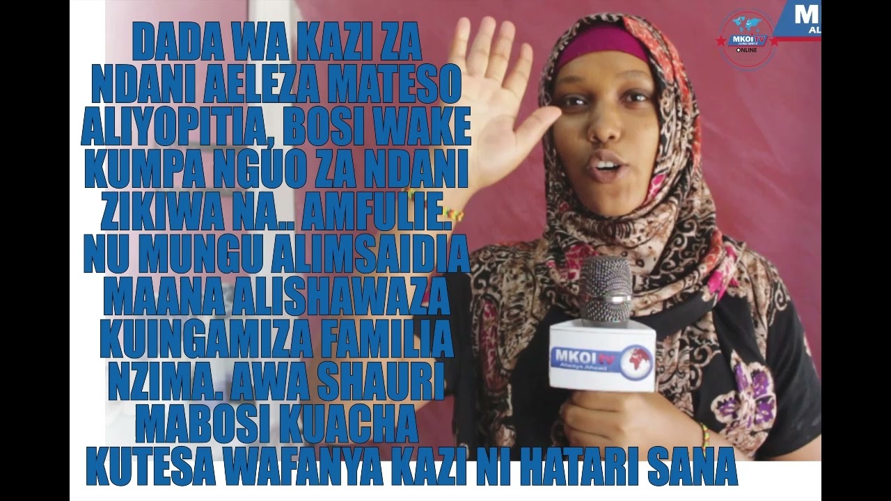 KUTESWA NA BOS KULIFANYA KIDOGO AINGAMIZE FAMILIA NZIMA NI MUNGU TU ALITENDA