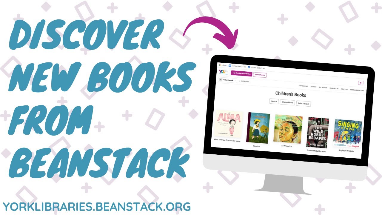 Discover New Library Books through Beanstack! - YouTube