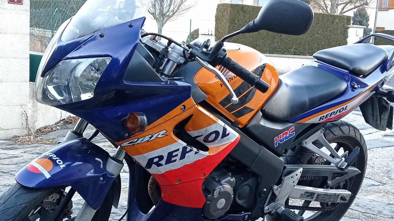 バイク CBR 125cc JC34 CBR 125 JC34 - Cold Start (10°c) - YouTube
