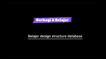 Belajar Membuat Diagram Database dengan dbdiagram.io | Visualisasi DB Jadi Gampang!