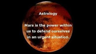 MARS- THE COMMANDER-IN-CHIEF | EFFECT OF MARS IN HOROSCOPE
