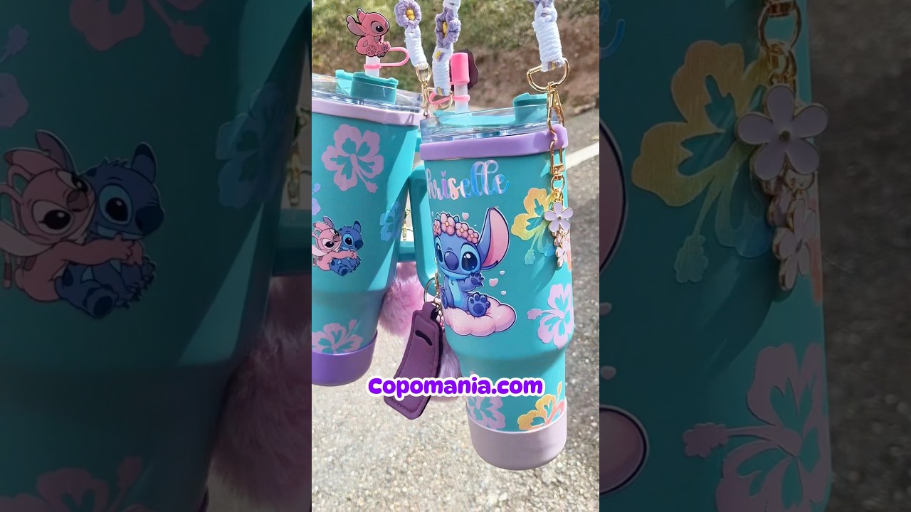 Copo térmico Stitch apenas R$ 9,90 🥰 Acesse: Copomania.com 