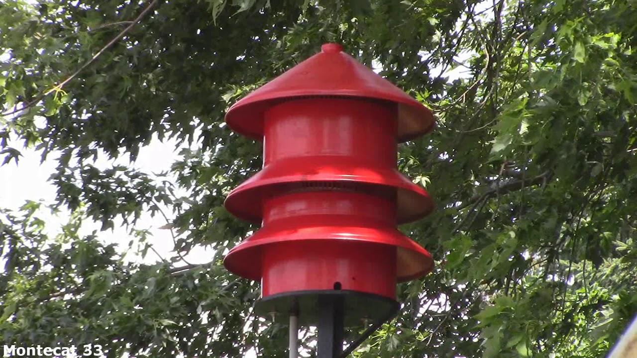 Federal Signal Model 2T Siren Test, Short Alert and Attack, Sheboygan ...