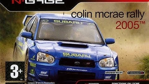 Colin Mc Rae Rally - Nokia N-Gage / 20min Gameplay - EKA2L1 - No Commentary