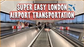 EASY London Airport Transportation Guide - How To Take the Tube from Heathrow to the West End
