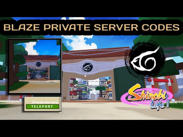 Shindo Life Blaze Codes - Private Servers December 2023 