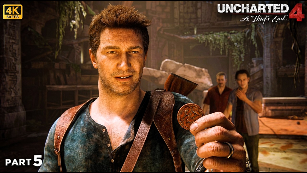 Uncharted 4: A Thief’s End  Full Gameplay Walkthrough Part 4 | [ PC 4K 60FPS ]- No Commentary