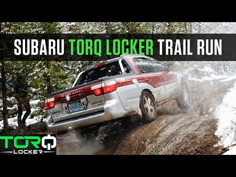 Subaru Torq Locker vs Open Diff on the Trail
