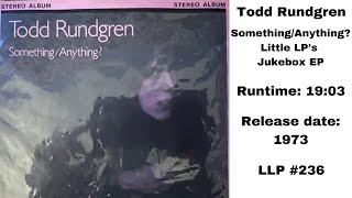 Todd Rundgren: Something/Anything? Little LP&#39;s Jukebox record (1974)