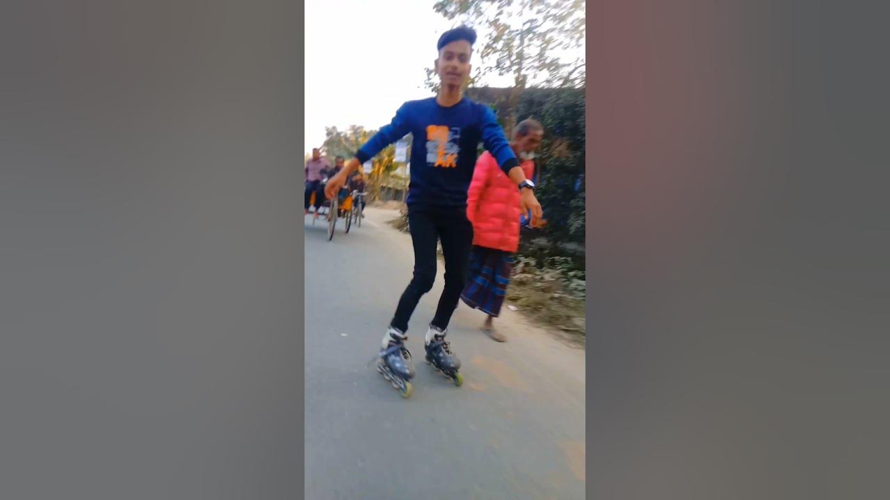 how to learn inline skating at home.public reaction skating.how to do