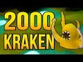 Loot From 2000 Kraken | Old School Runescape