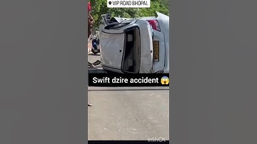 Maruti suzuki swift dzire accident 😱 Swift dzire build quality maruti suzuki build quality #shorts