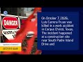Luis Carrera-Truax Killed in Work Accident off SPID in Corpus Christi