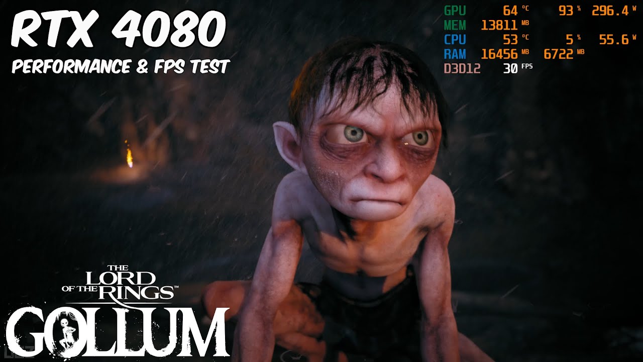 The Lord of the Rings: Gollum receives an RTX trailer and detailed system  requirements - OC3D