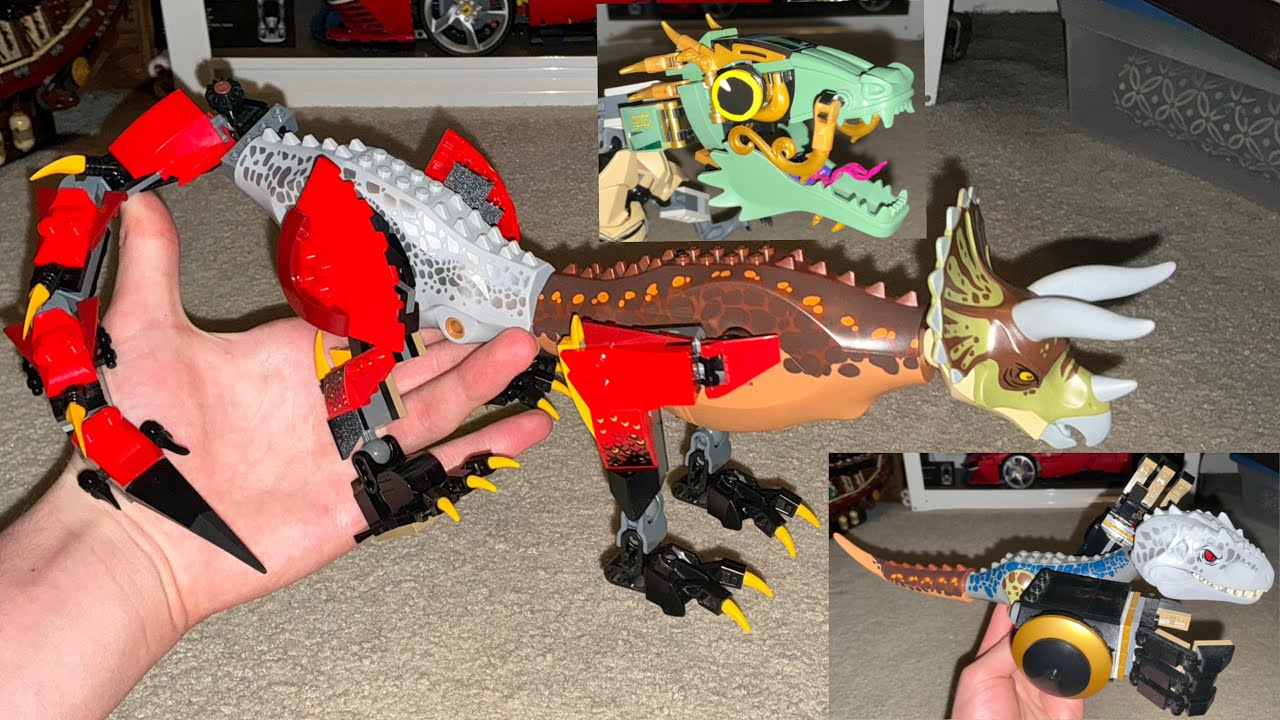 Making Cursed Lego Dinosaurs: Hybrid Time! Part 41
