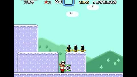 Super Mario World Custom Level: Frozen Plains