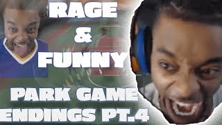 FlightReacts RAGE & FUNNY NBA 2K19 Park Game Endings Win Or Lose PT.4 | Flight Rage Compilation