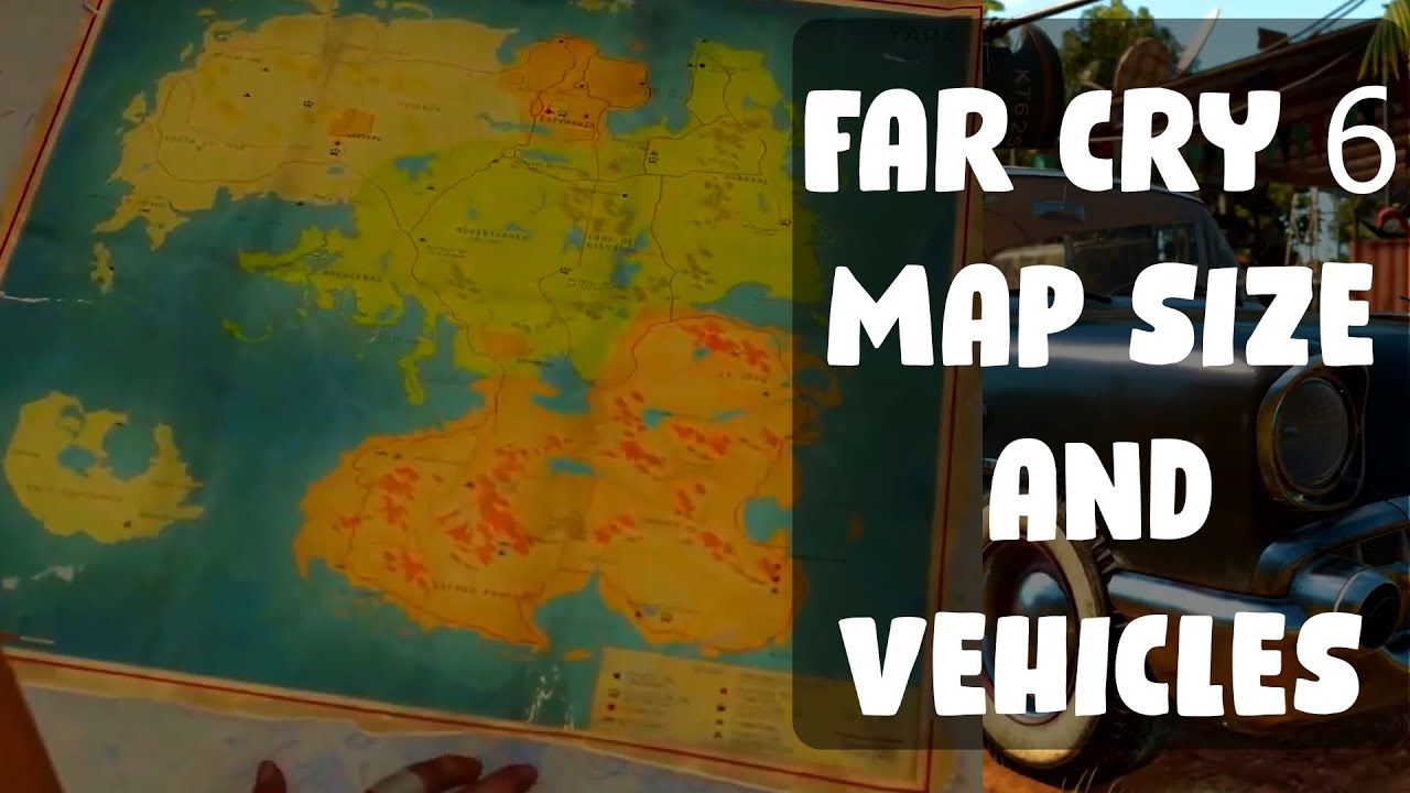 Far Cry 6 Full World Map