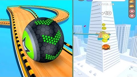 Going ball level 154 /// best ball mobile game /// run ball run game 🎮🎮🎮