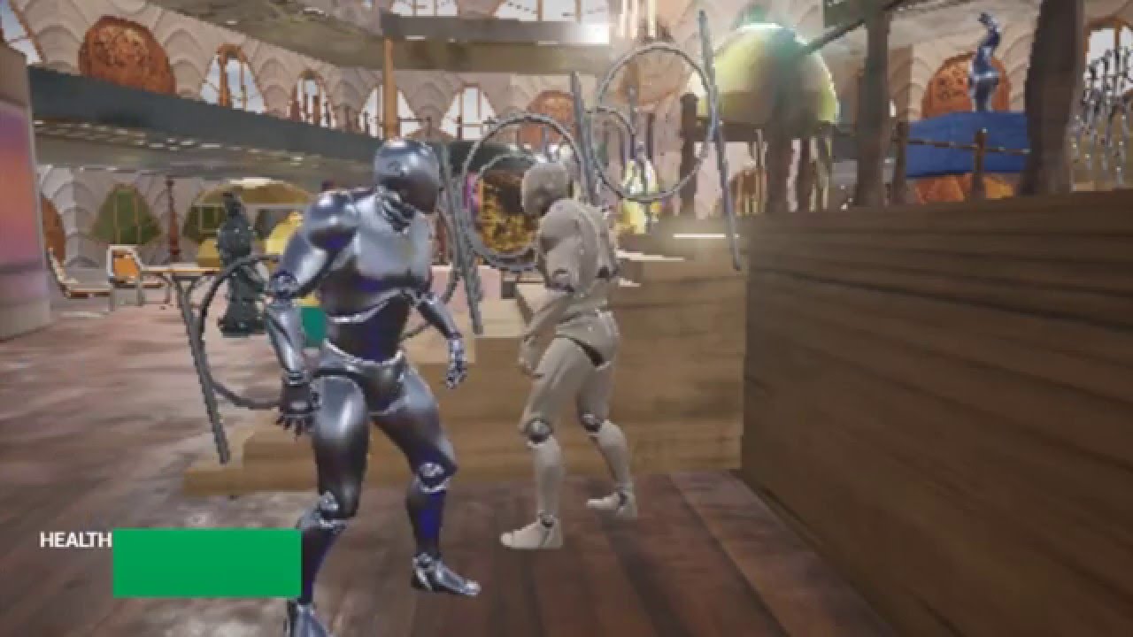 UNREAL ENGINE 4 - Basic AI Demo - YouTube