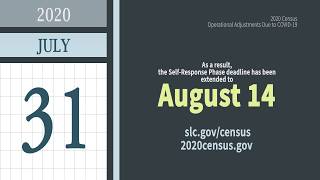 Public Service Announcement - 2020 Census Extension due to COVID-19 Pandemic