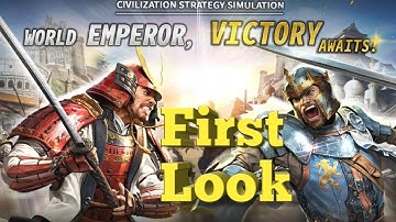 **NEW** Civilization War | First Look | Android/iOS game play