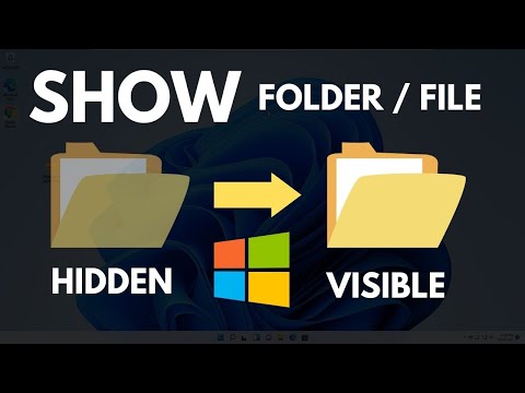 How To Show Hidden Files and Folders in Windows 10 | Display Hidden Files