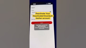 How to reactivate doordash driver account #doordash #reactivate
